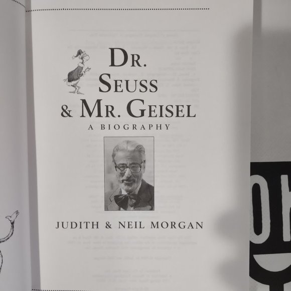 Dr. Seuss & Mr. Geisel: A Biography by Judith and Neil Morgan Paperback 1996 - Picture 5 of 5